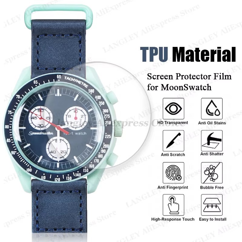 Watch Face Protector - HD TPU Hydrogel Protective Film Screen
