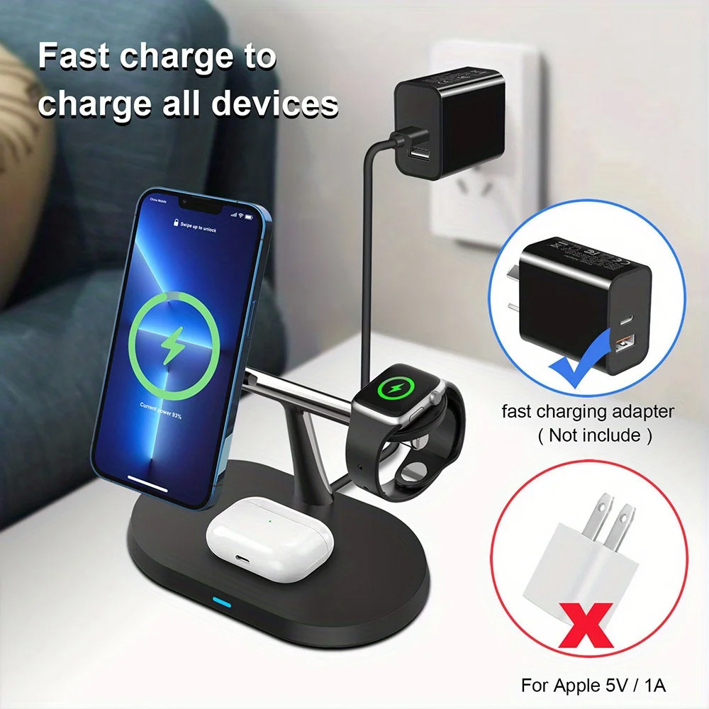 3 in 1 Magnetic Wireless Charg - Wireless Charger Watch avis et prix