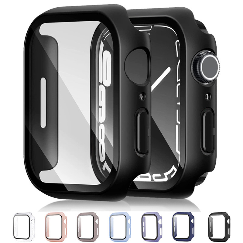 Glass+Cover For Apple Watch ca - Apple Smartwatch Accessories avis et prix