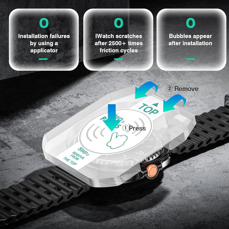 2PCS Tempered Glass For Samsun - Watch Face Protector avis et prix