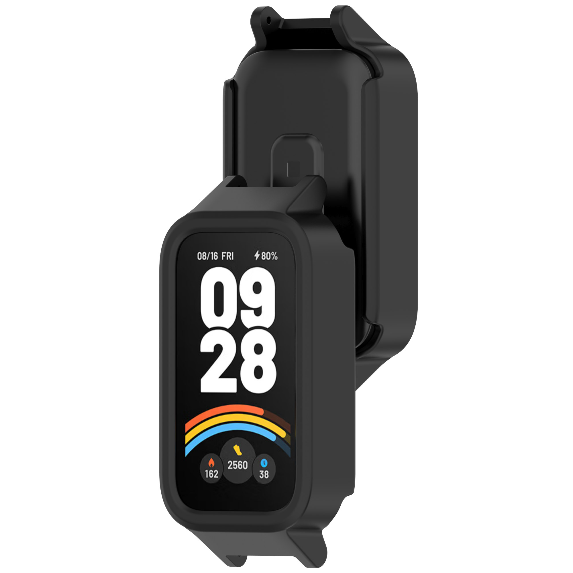 Hollow PC Case for Xiaomi mi b - Xiaomi Smartwatch Accessories avis et prix