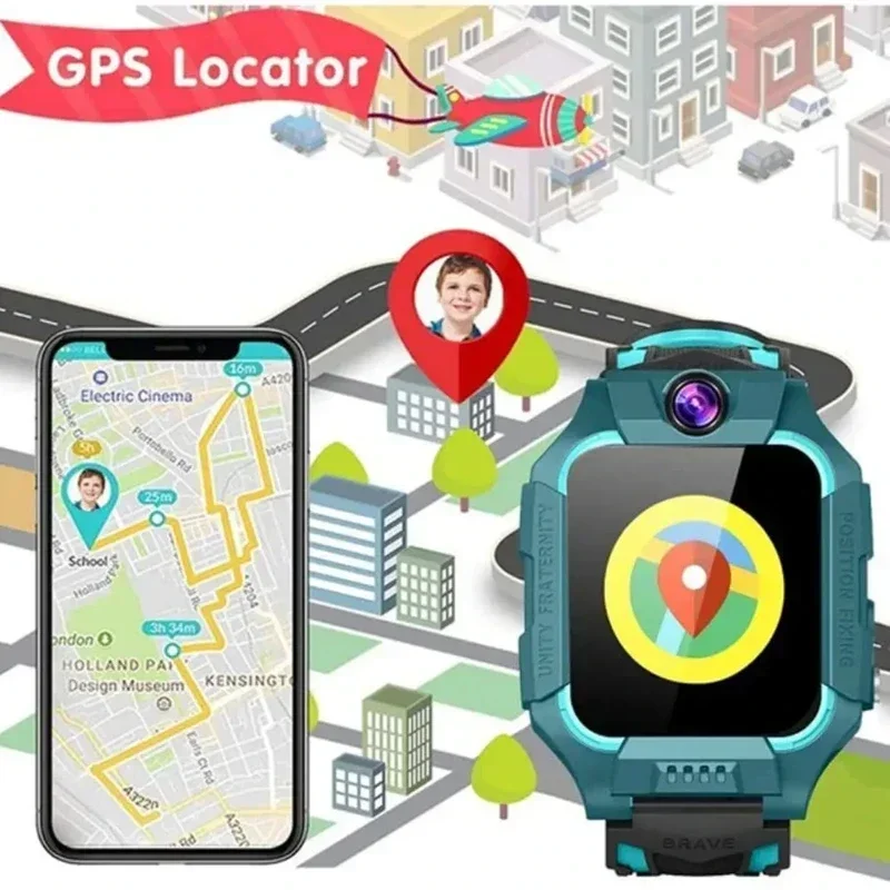 Lenovo Kids Smart Watch 4g Sim - Smartwatch Id avis et prix