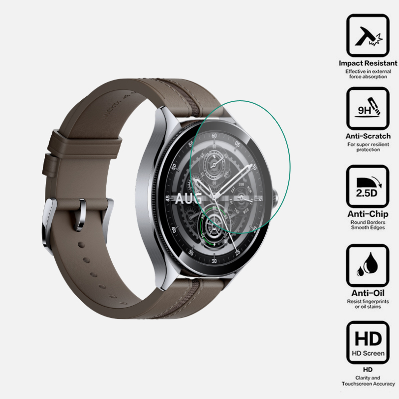 Smartwatch Hard Tempered Glass - Xiaomi Smartwatch Accessories avis et prix