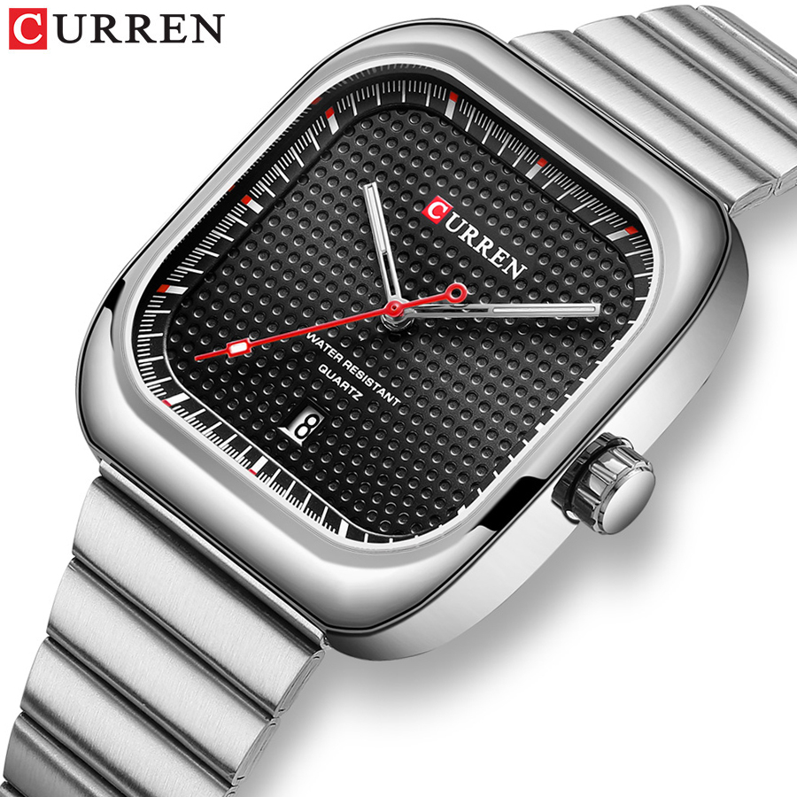CURREN Fashion Square Men's Bu - Smartwatch Guess avis et prix