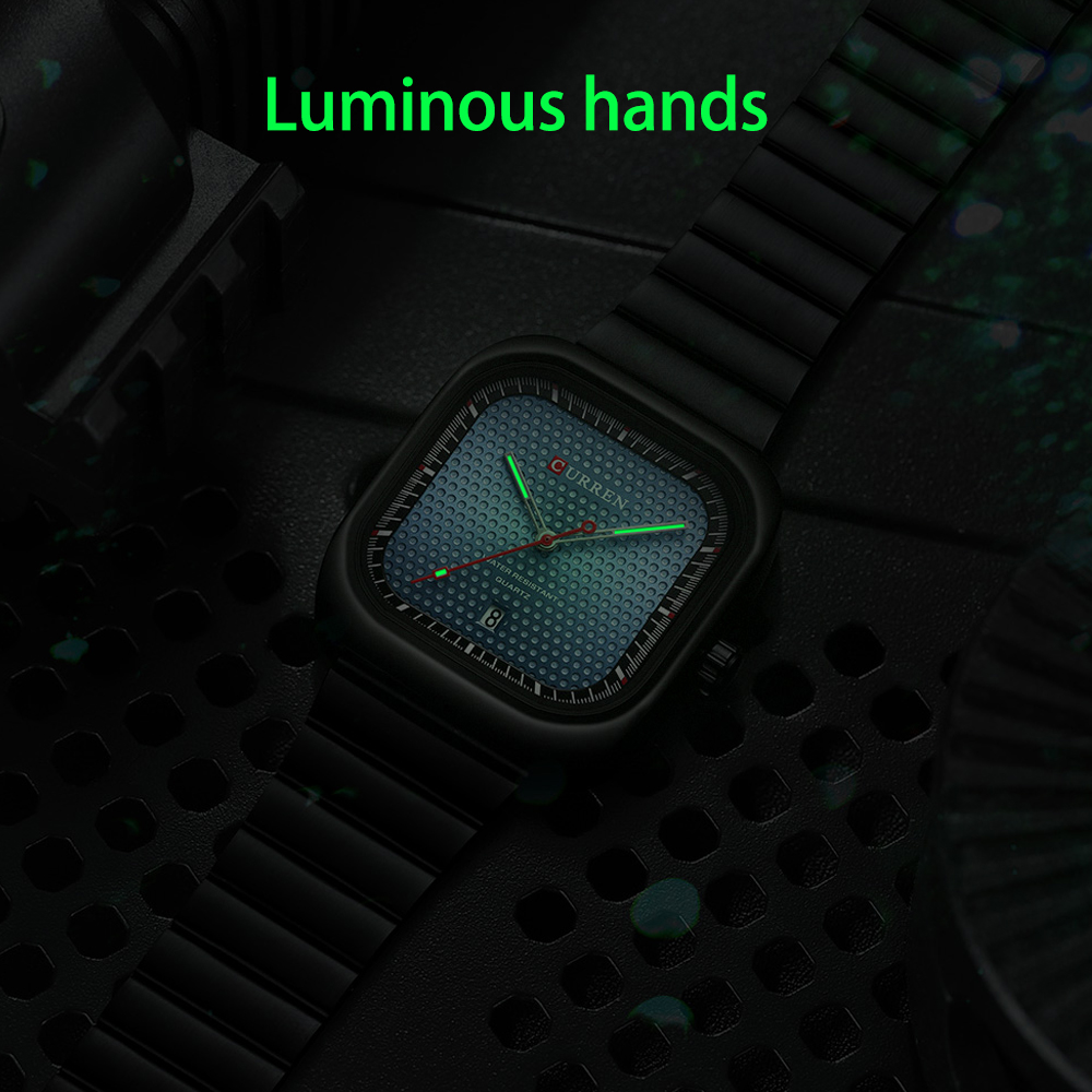 CURREN Fashion Square Men's Bu - Smartwatch Guess avis et prix