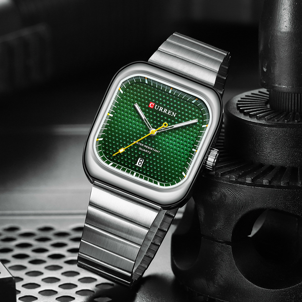 CURREN Fashion Square Men's Bu - Smartwatch Guess avis et prix