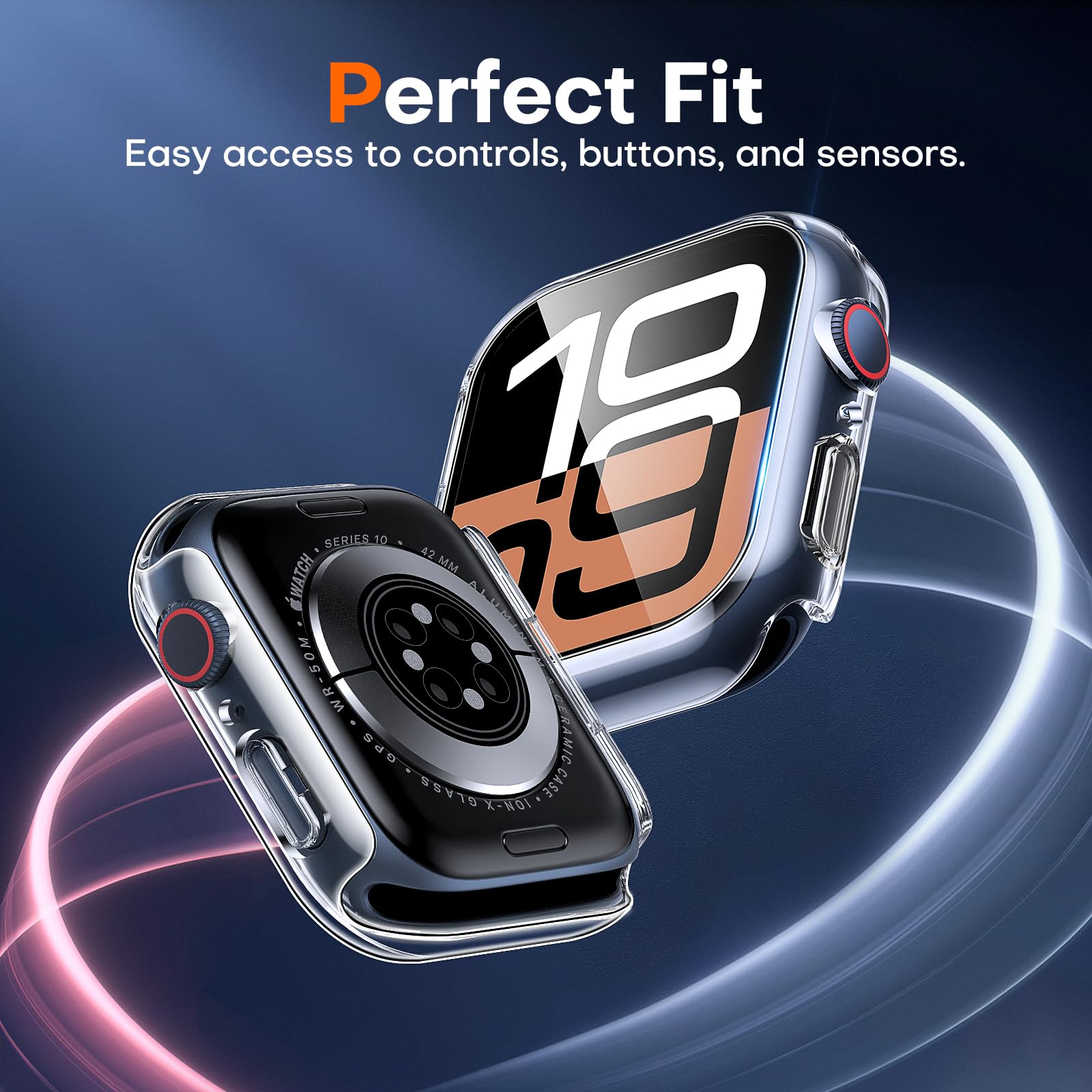 2pcs Tempered Glass Case For A - Smartwatch Case avis et prix
