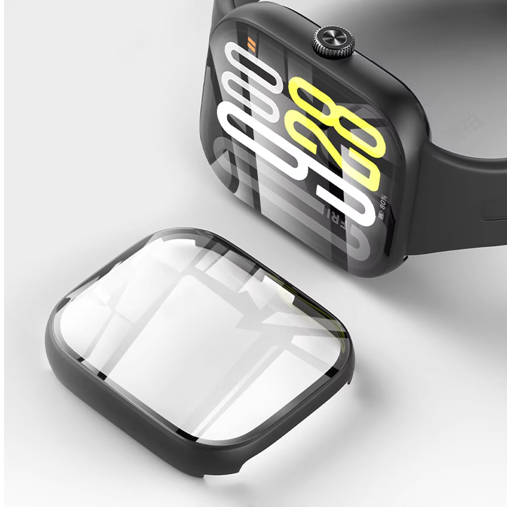 Tempered Glass+Case For Xiaomi - Xiaomi Smartwatch Accessories avis et prix