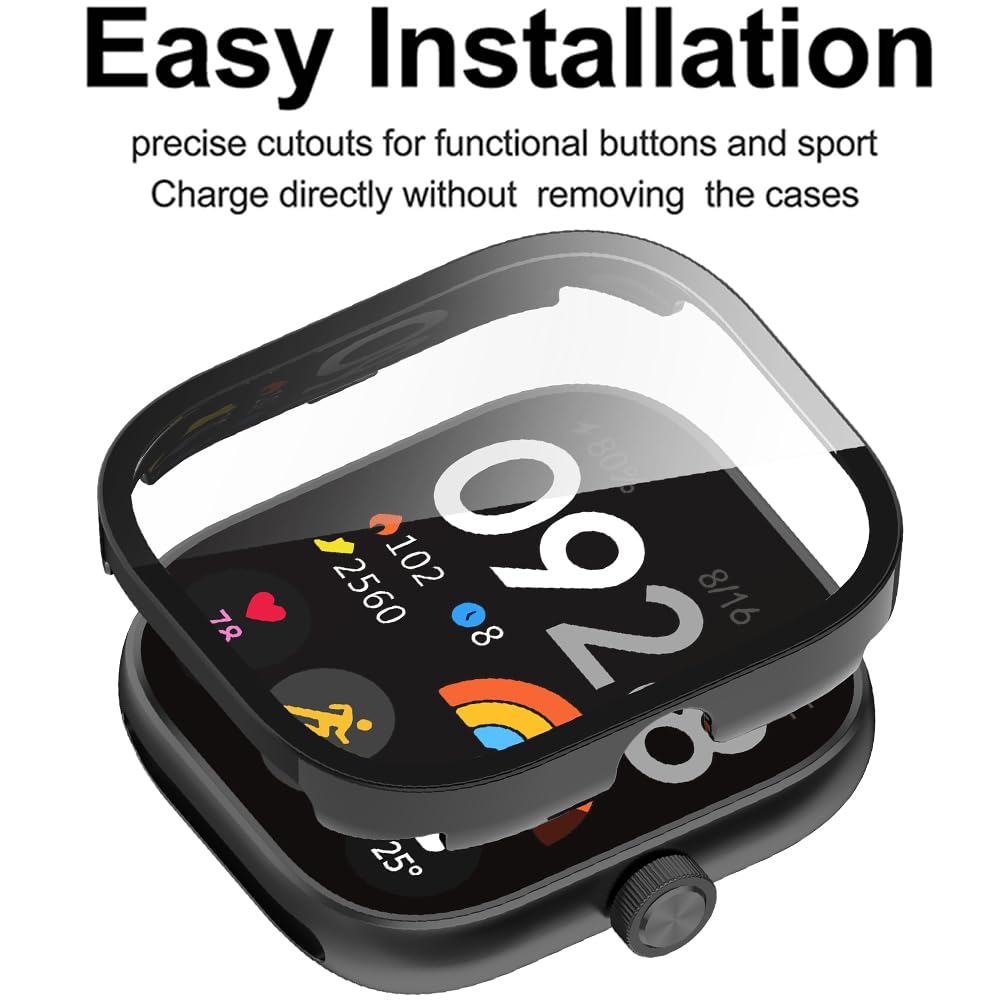 Tempered Glass+Case For Xiaomi - Xiaomi Smartwatch Accessories avis et prix