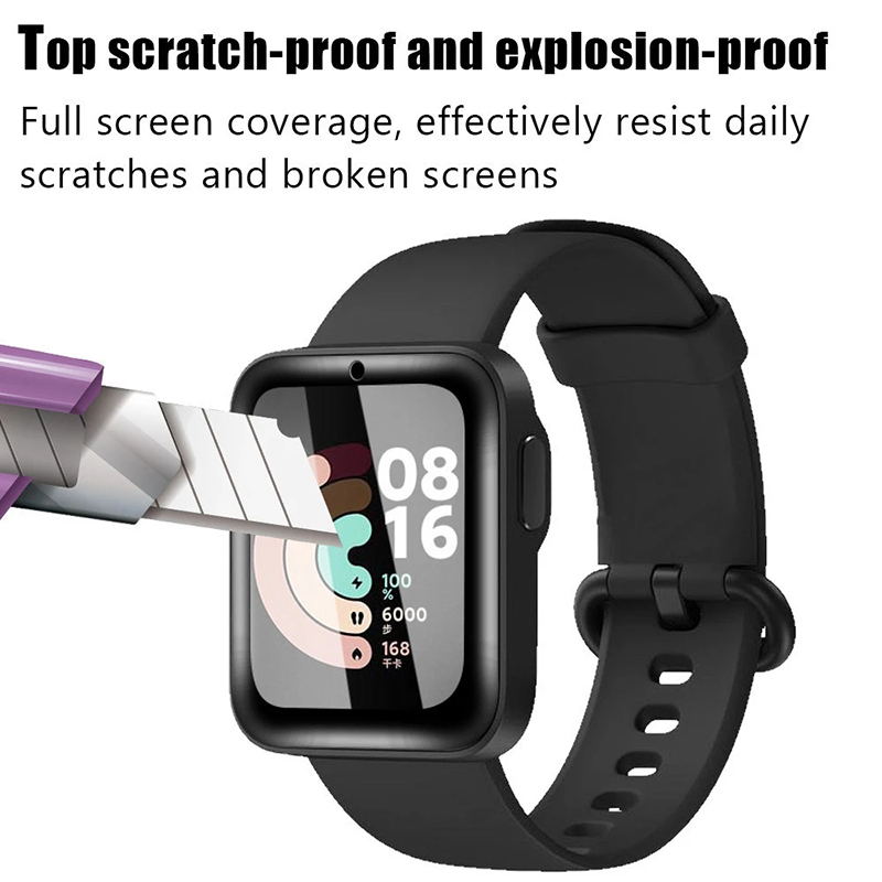 2 Pcs Tempered Glass for Redmi - Xiaomi Smartwatch Accessories avis et prix
