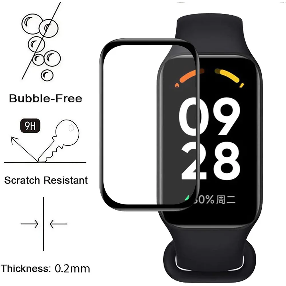 1-3pcs 3D Composite Film For R - Xiaomi Smartwatch Accessories avis et prix