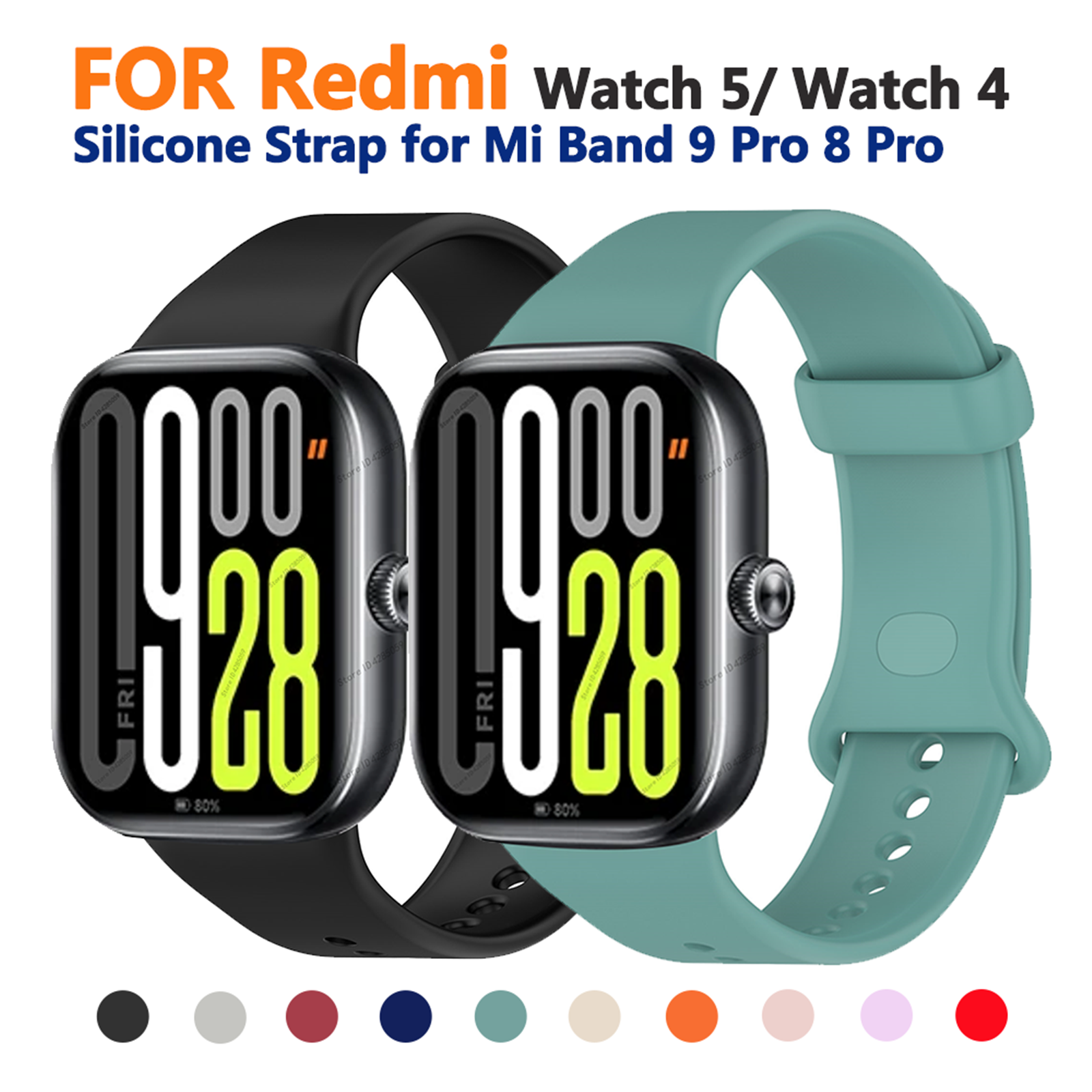 Strap For Redmi Watch 5 watch4 - Xiaomi Smartwatch Accessories avis et prix