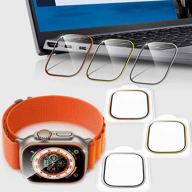 Tempered Glass for Apple Watch - Smartwatch Case avis et prix