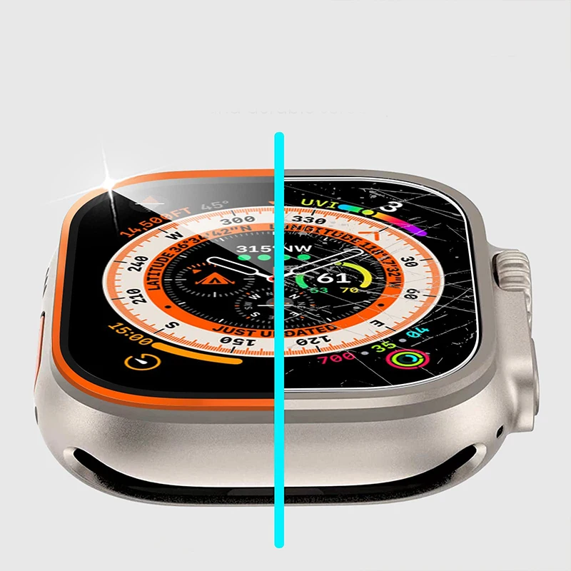 Tempered Glass for Apple Watch - Smartwatch Case avis et prix