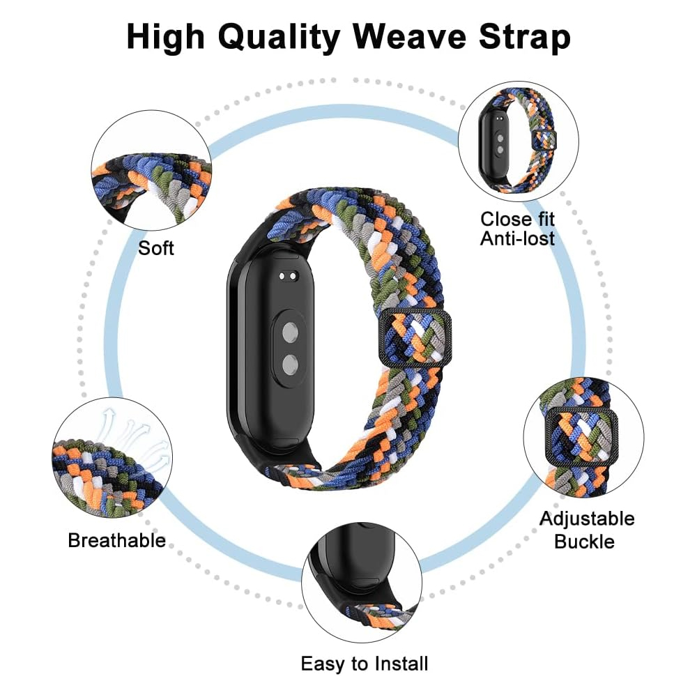 Strap for Xiaomi Mi Band 10 8  - Solo Loop Strap avis et prix