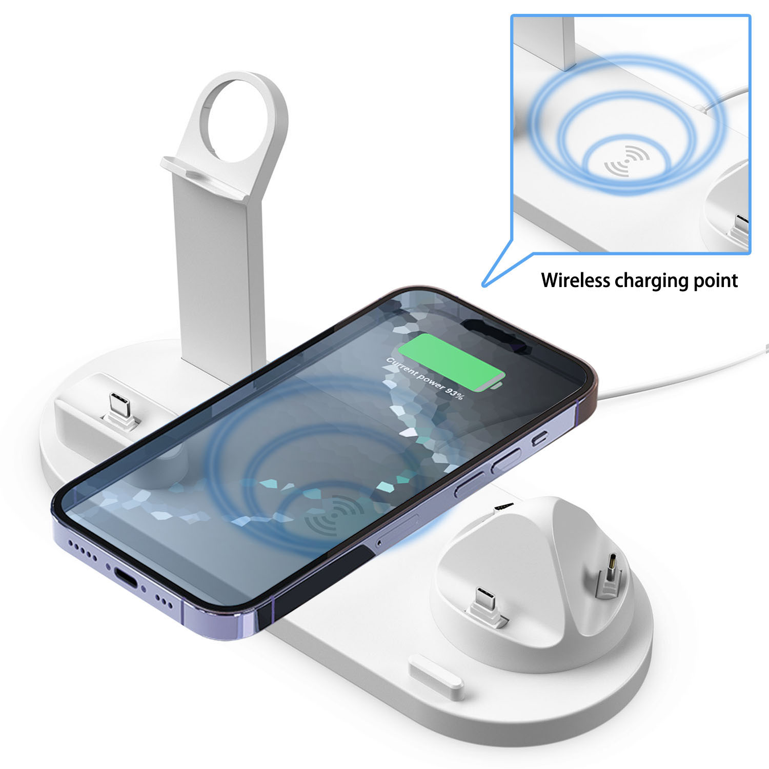 7 in 1 Wireless Chargers Stand - Wireless Charger Watch avis et prix