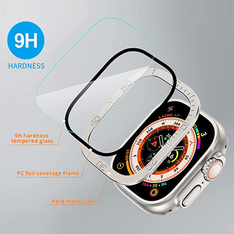 Tempered Glass for Apple Watch - Smartwatch Case avis et prix