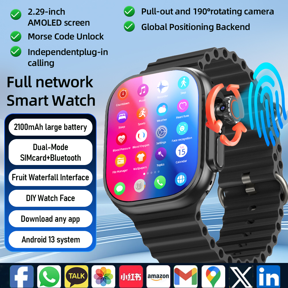 DW200 Smartwatch Men WIFI Touc - Smartwatch Id avis et prix
