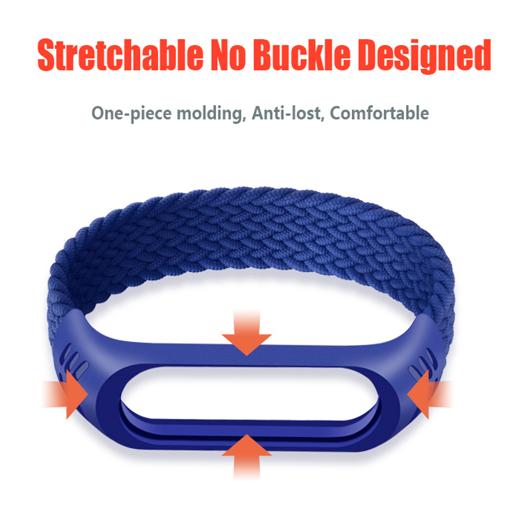 Strap for Mi band 7 6 5 Nylon  - Solo Loop Strap avis et prix