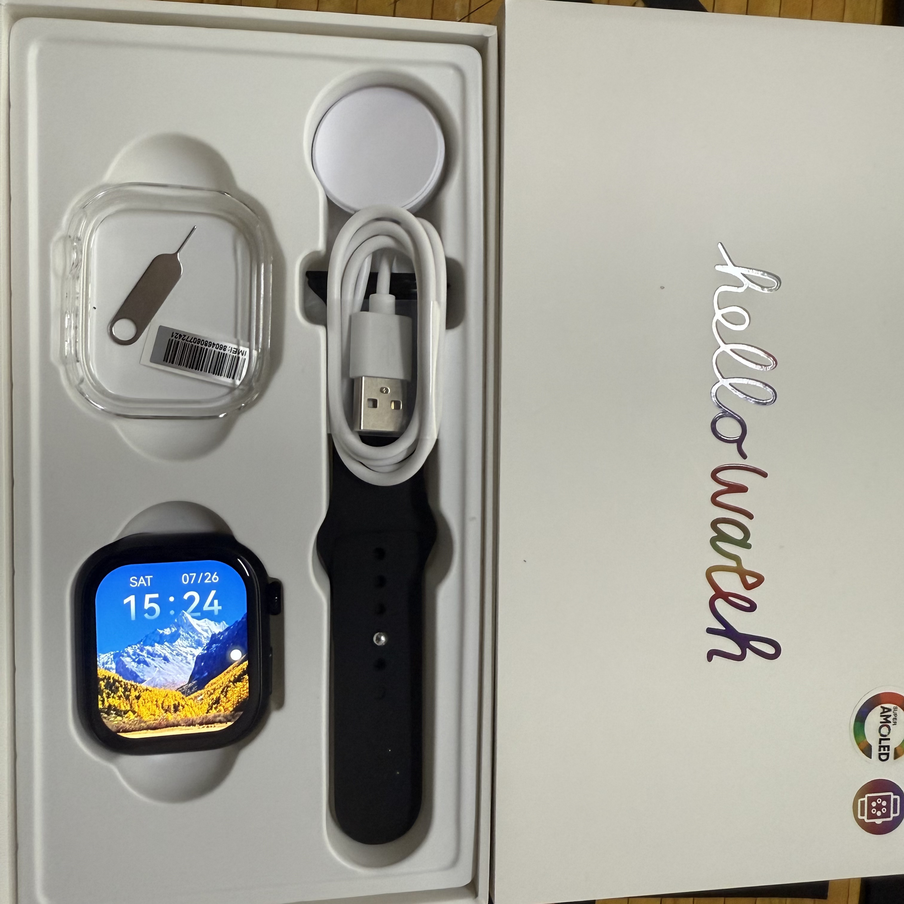 VP69 Android 15.0 2.39inch Amo - Smartwatch Id avis et prix