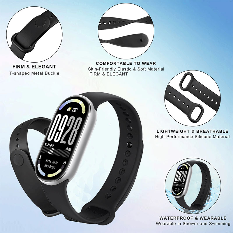 Silicone Strap+Watch Case For  - Xiaomi Smartwatch Accessories avis et prix
