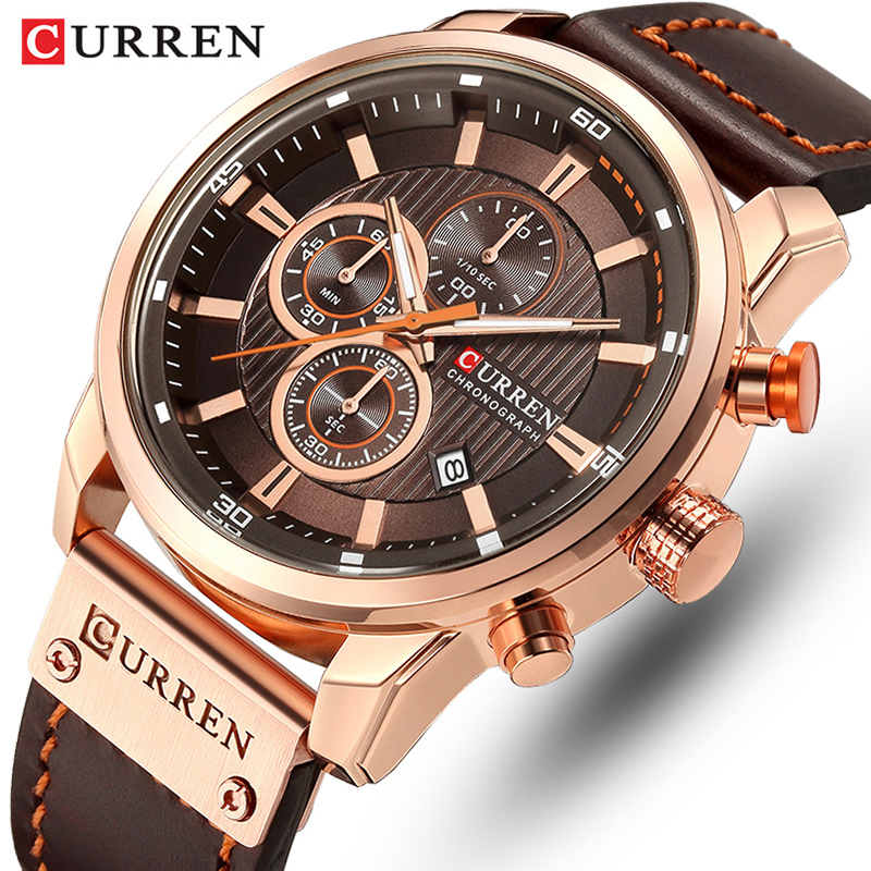 CURREN Brand Watch Men Leather - Smartwatch Guess avis et prix