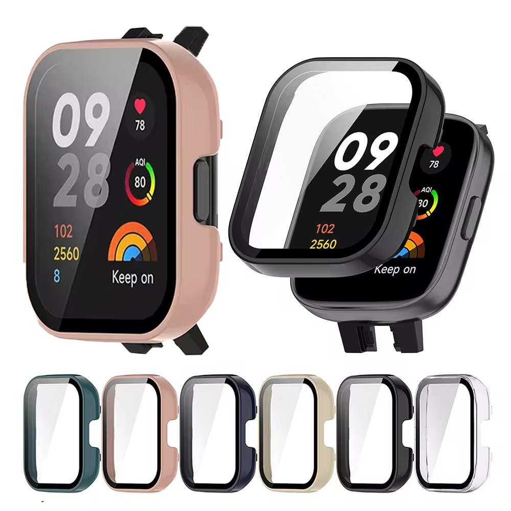 Tempered Glass+Protective Cove - Xiaomi Smartwatch Accessories avis et prix