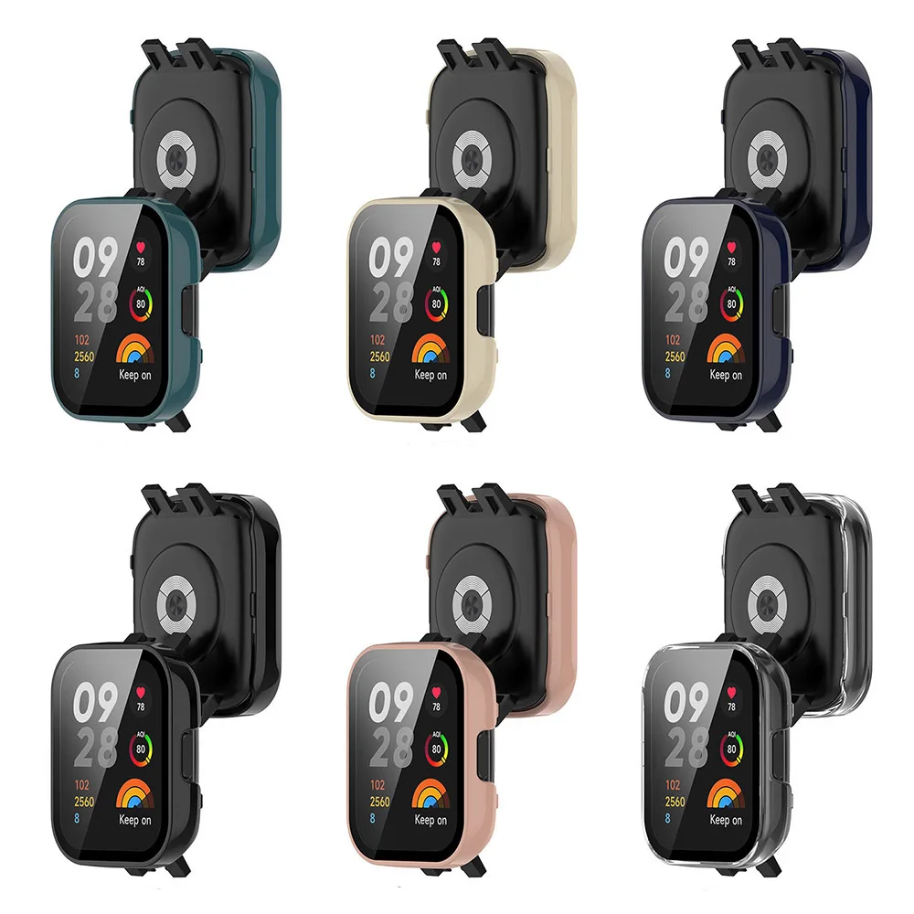 Tempered Glass+Protective Cove - Xiaomi Smartwatch Accessories avis et prix