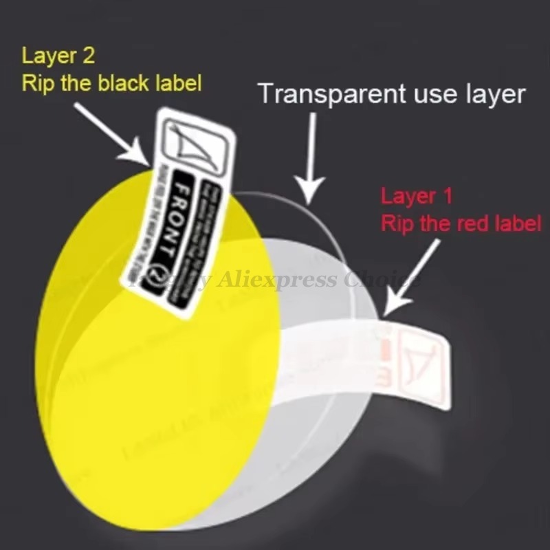 HD TPU Hydrogel Protective Fil - Watch Face Protector avis et prix