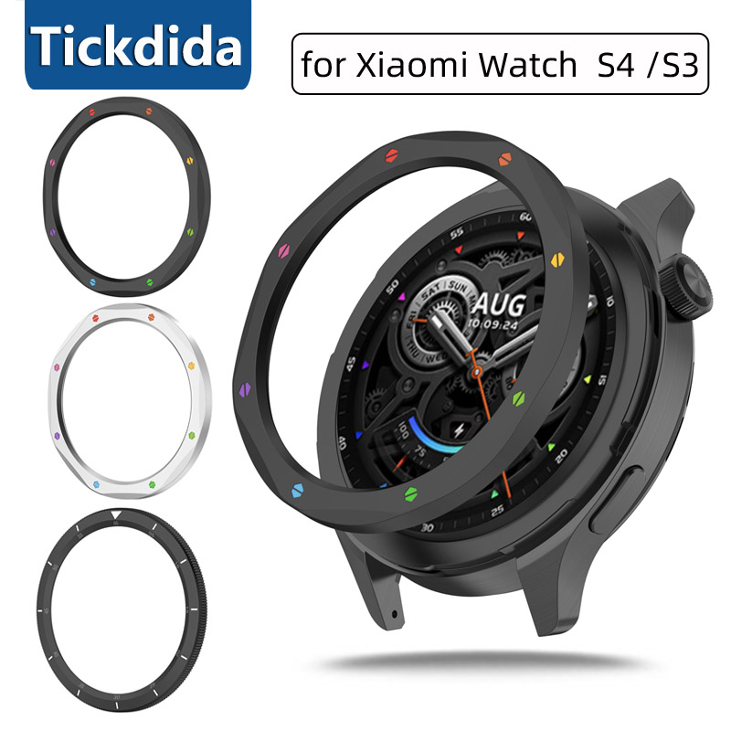 Metal Bezel Ring Case For Xiao - Xiaomi Smartwatch Accessories avis et prix