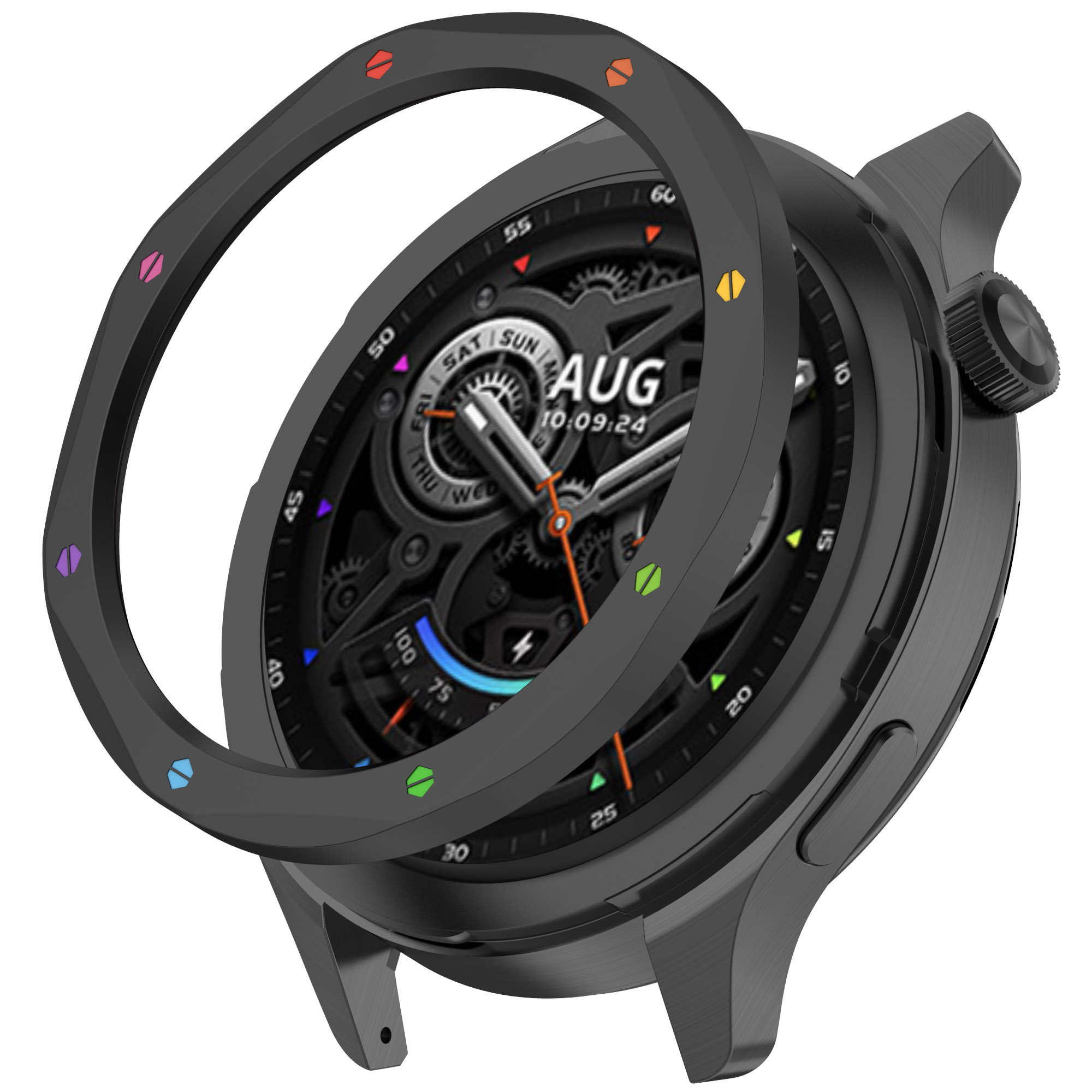 Metal Bezel Ring Case For Xiao - Xiaomi Smartwatch Accessories avis et prix