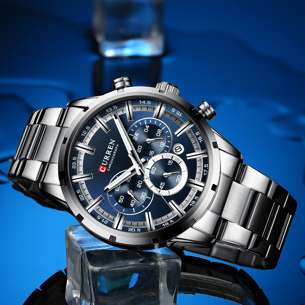 CURREN Top Brand Military Quar - Smartwatch Guess avis et prix