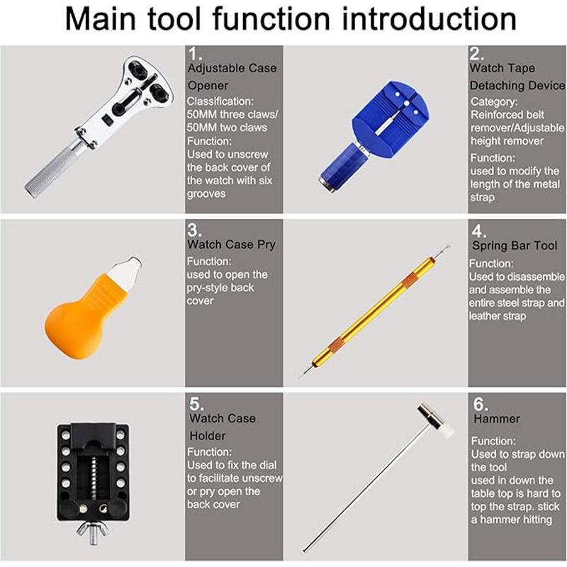Professional Watch Repair Kit  - Tool Kit Strap Change avis et prix