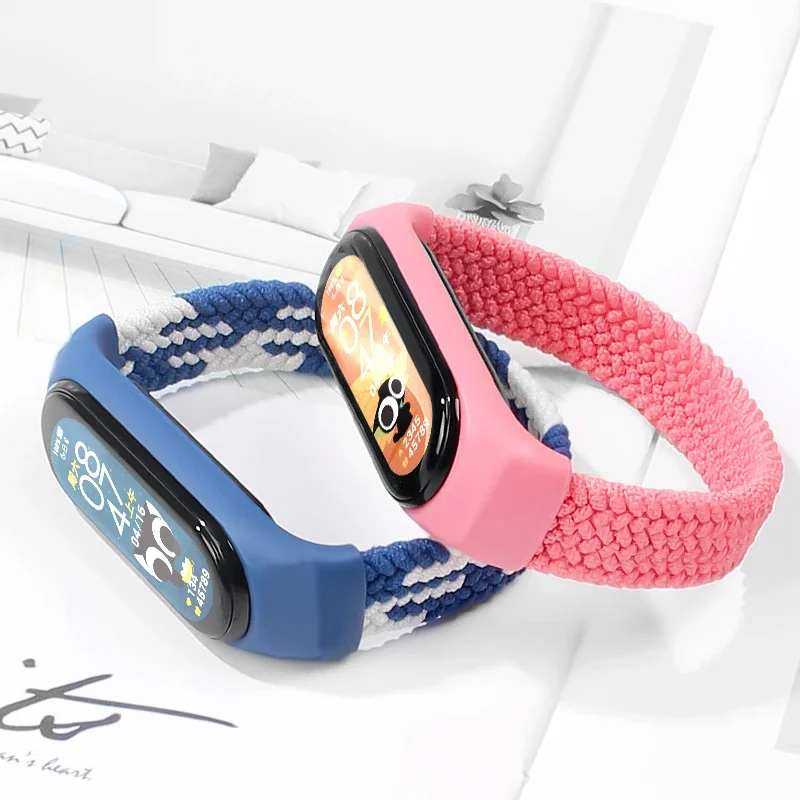 Strap for Mi band 7 8 6 5 Nylo - Solo Loop Strap avis et prix
