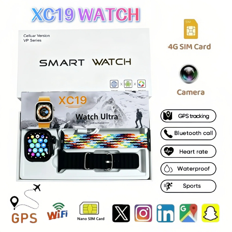 XC19 New Men's  Women's Smart  - Smartwatch Id avis et prix