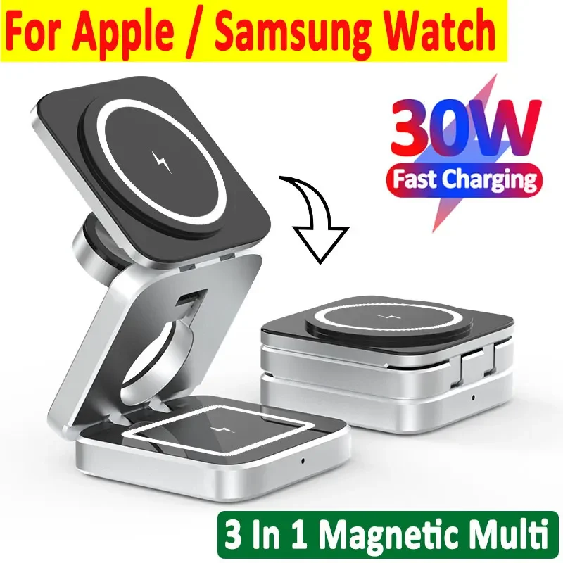 30W Magnetic Wireless Charger  - Wireless Charger Watch avis et prix