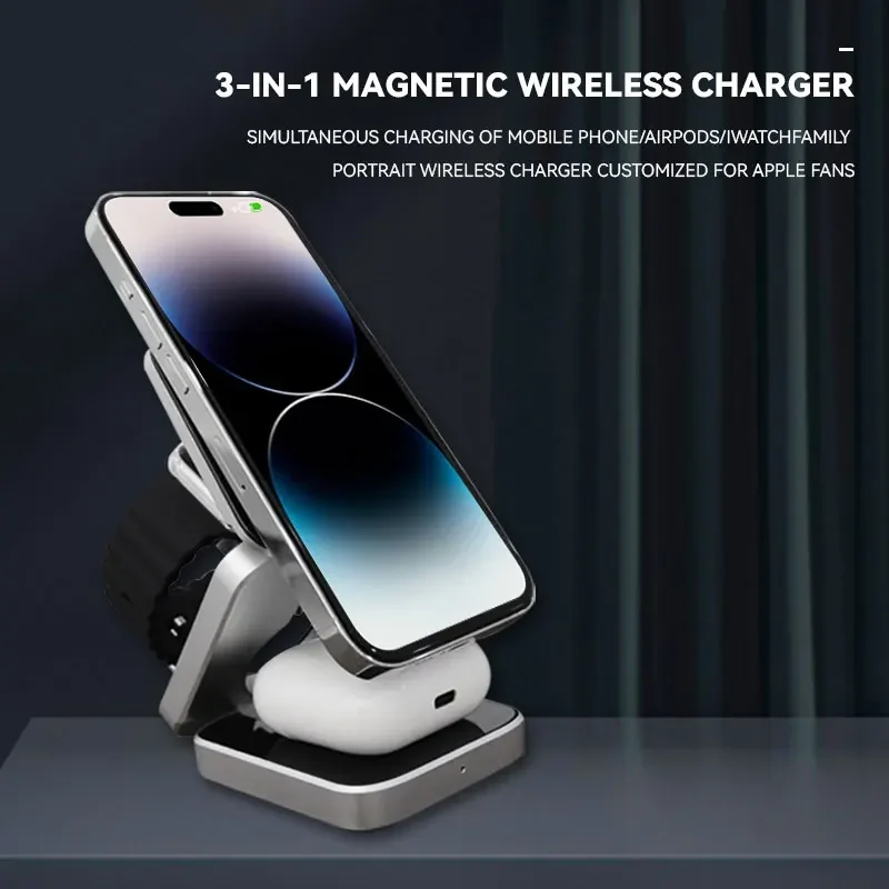 30W Magnetic Wireless Charger  - Wireless Charger Watch avis et prix